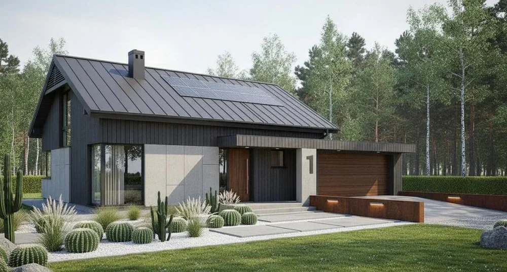 Проект Одноэтажный дом 15 на 19, 155 м2